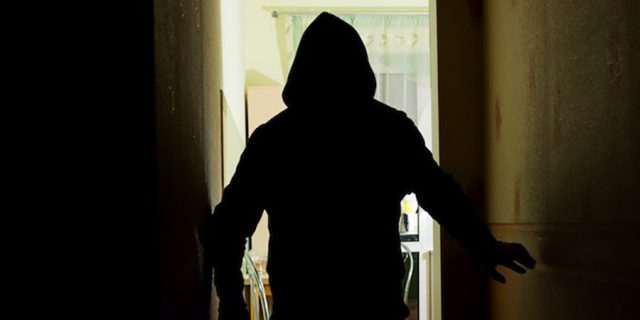 Intruder with Knife